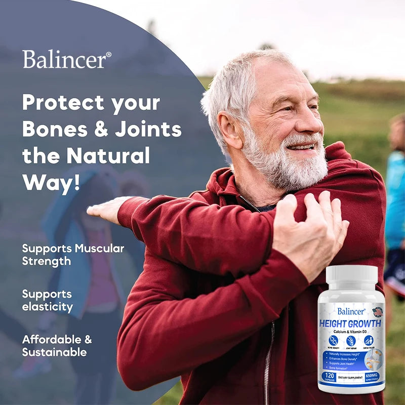 Bone Growth - Growth Supplement for Adults and Children - Grow Taller, Increase Bone Density, Reduce Bone Loss, Osteoporosis - TrendForce25