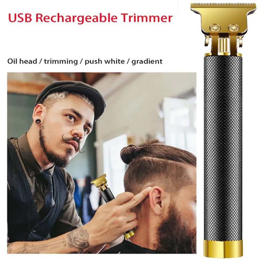 USB Rechargeable Electric Hair Clipper, Cordless Hair Trimmer Set For Hair Cutting, Professional Trimmer Shaver Trimmer Beard - TrendForce25