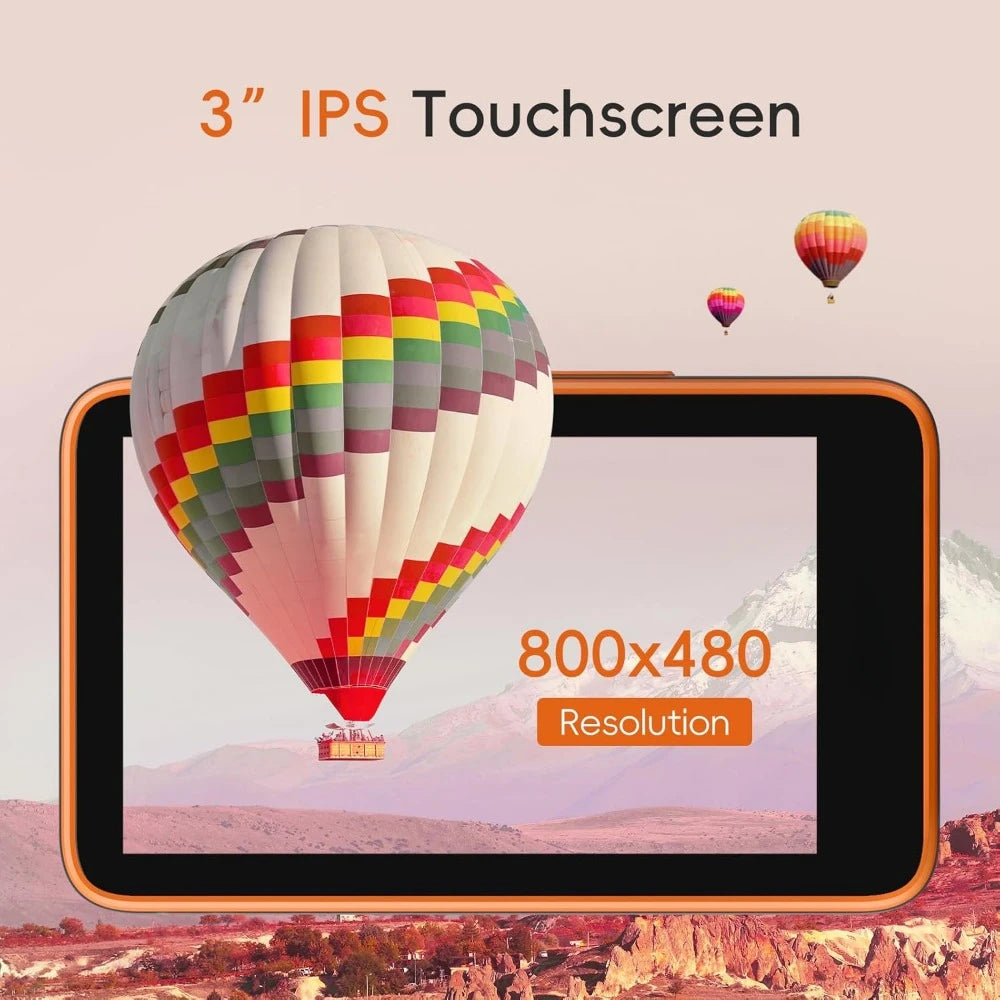 HiFi MP3 Player w/ Bluetooth 5.1, Hi-Res Audio, DSD 256, Tidal/Qobuz, MSEB Tuning, 3" Touchscreen, 2TB Expanded Memory - TrendForce25