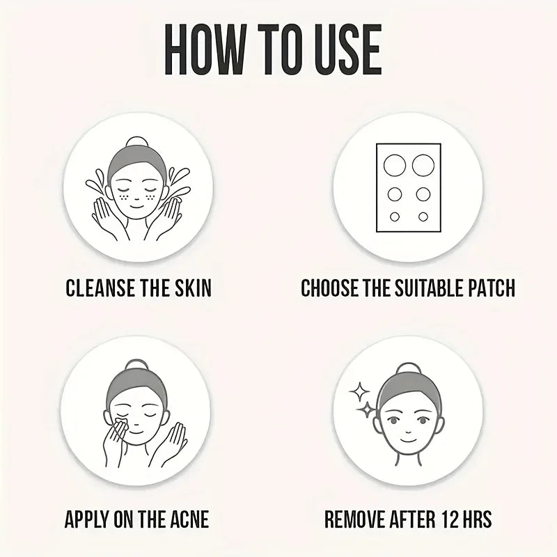 360PCS Tea Tree Oil Acne Patches With Salicylic Acid, Invisible Waterproof Acne Stickers For All Skin Types, No Fragrance, Alcoh - TrendForce25
