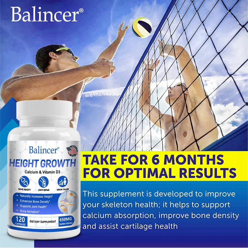 Bone Growth - Growth Supplement for Adults and Children - Grow Taller, Increase Bone Density, Reduce Bone Loss, Osteoporosis - TrendForce25