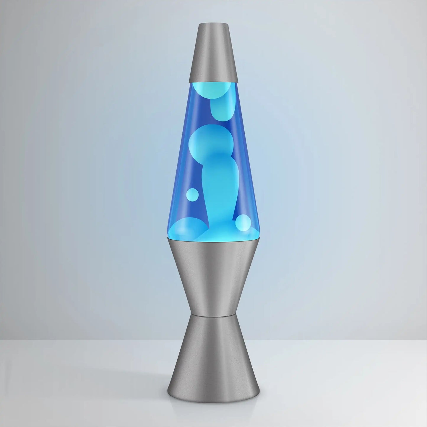 14.5" Original Lava Lamp, White Wax