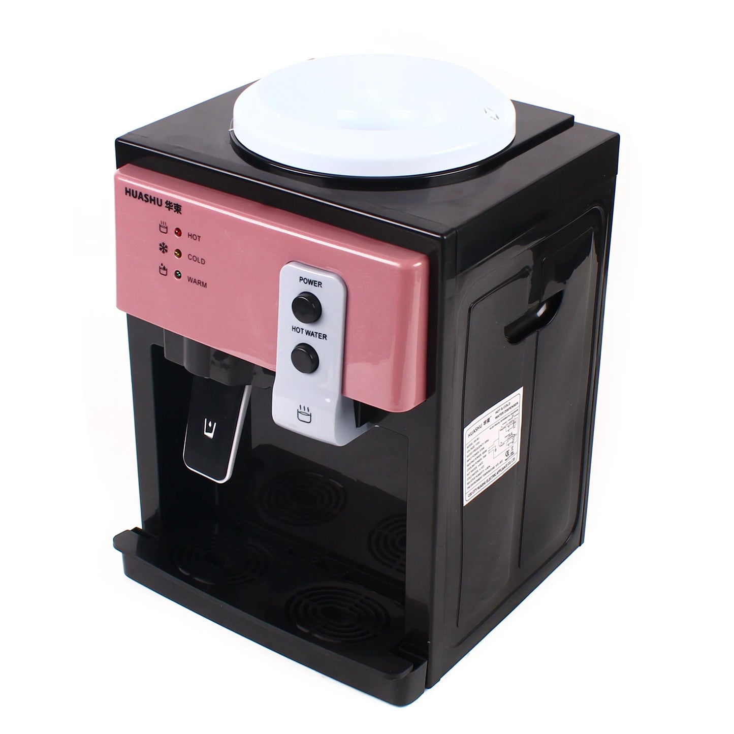 Countertop Water Dispenser Top Loading Water Cooler 5 Gallon Warm & Hot & Cold Freestanding Drinking Machine for Home Office - TrendForce25