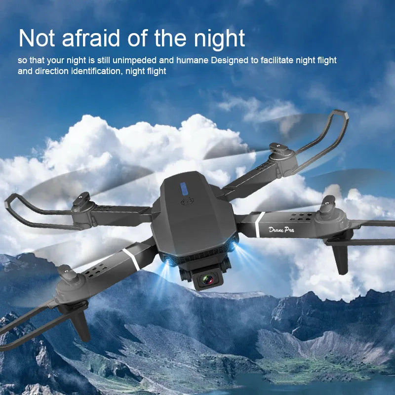 Hot E88 PRO professional drone HD camera WiFi FPV height maintain foldable remote control aerial quadcopter toy gift