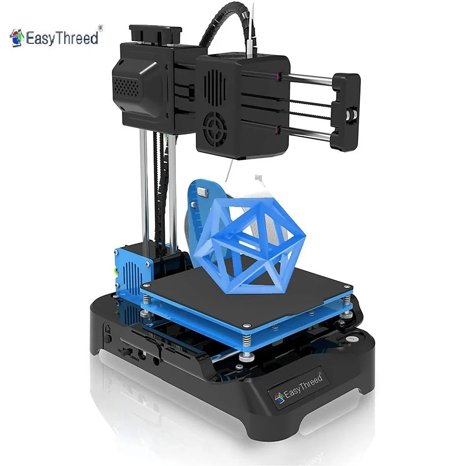 Easythreed 3D Printer K9 Easy To Use One-click Print Mainboard With Magnetic Build Platform Desktop Mini Printer K7 For Beginner