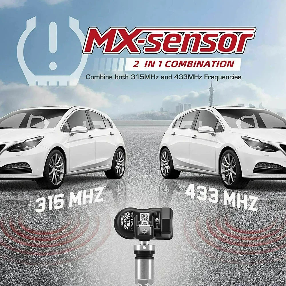 Autel MX Sensor 433 315MHZ TPMS Sensor Tire Repair Tools Scanner Tire Pressure Monitor Tester Programming MX-Sensor