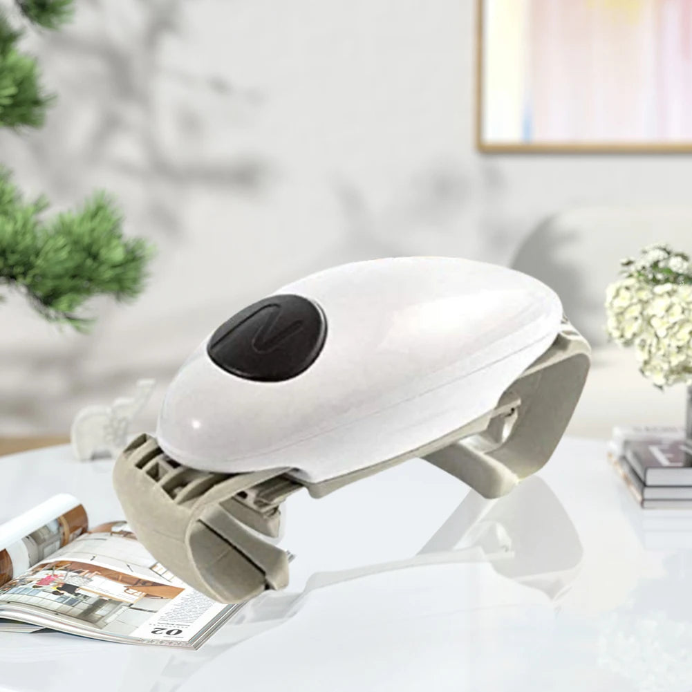 Electric Can Opener easy and easy to open cans and bottles Battery Operated Tin Opener One Touch for All Kinds of Jars Bottles