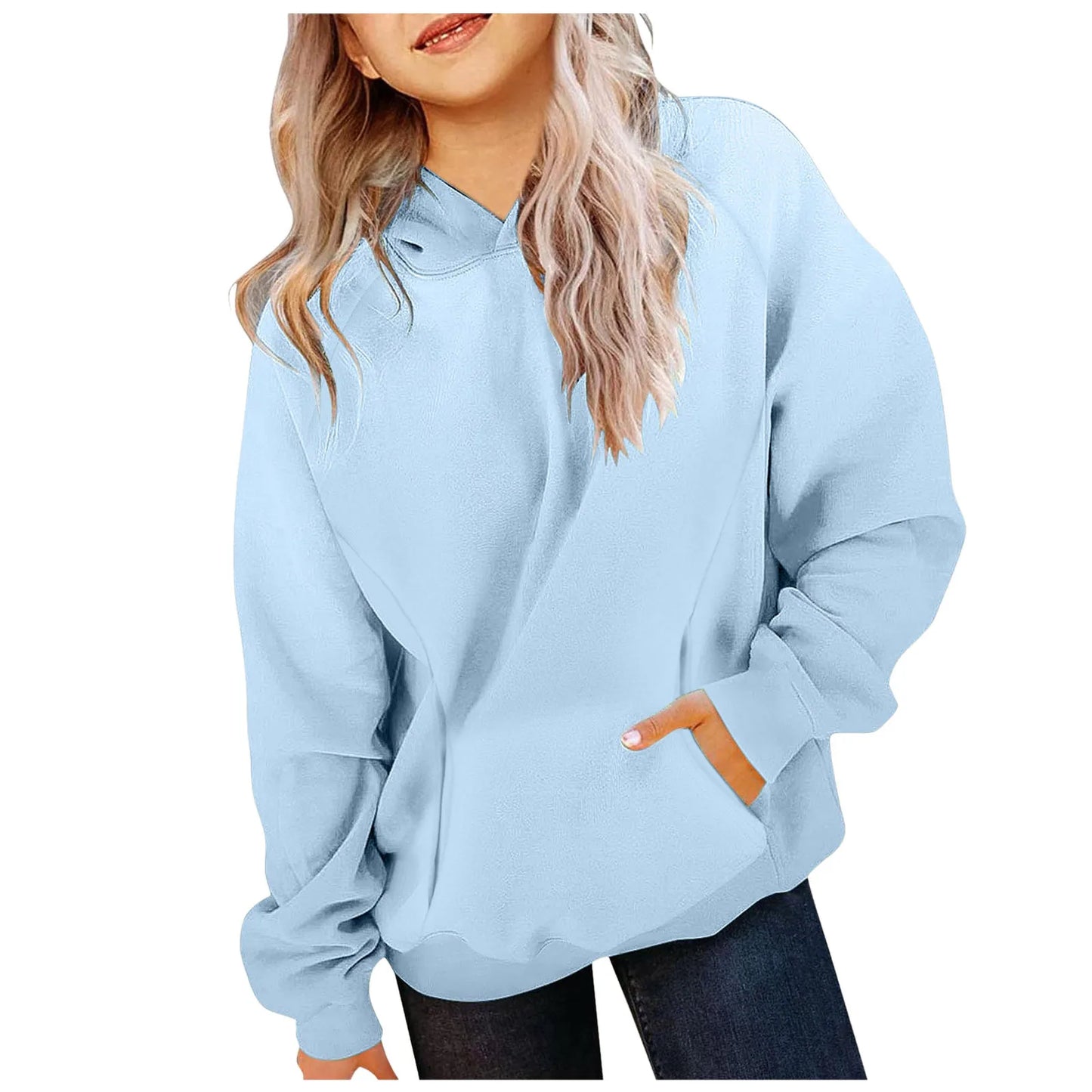 Jumper Youth Hoodies For Teen Girls Trendy Preppy Tween Girls Hooded Sweatshirt Long Sleeve Shirts Youth Cute 4t Hoodies Girl