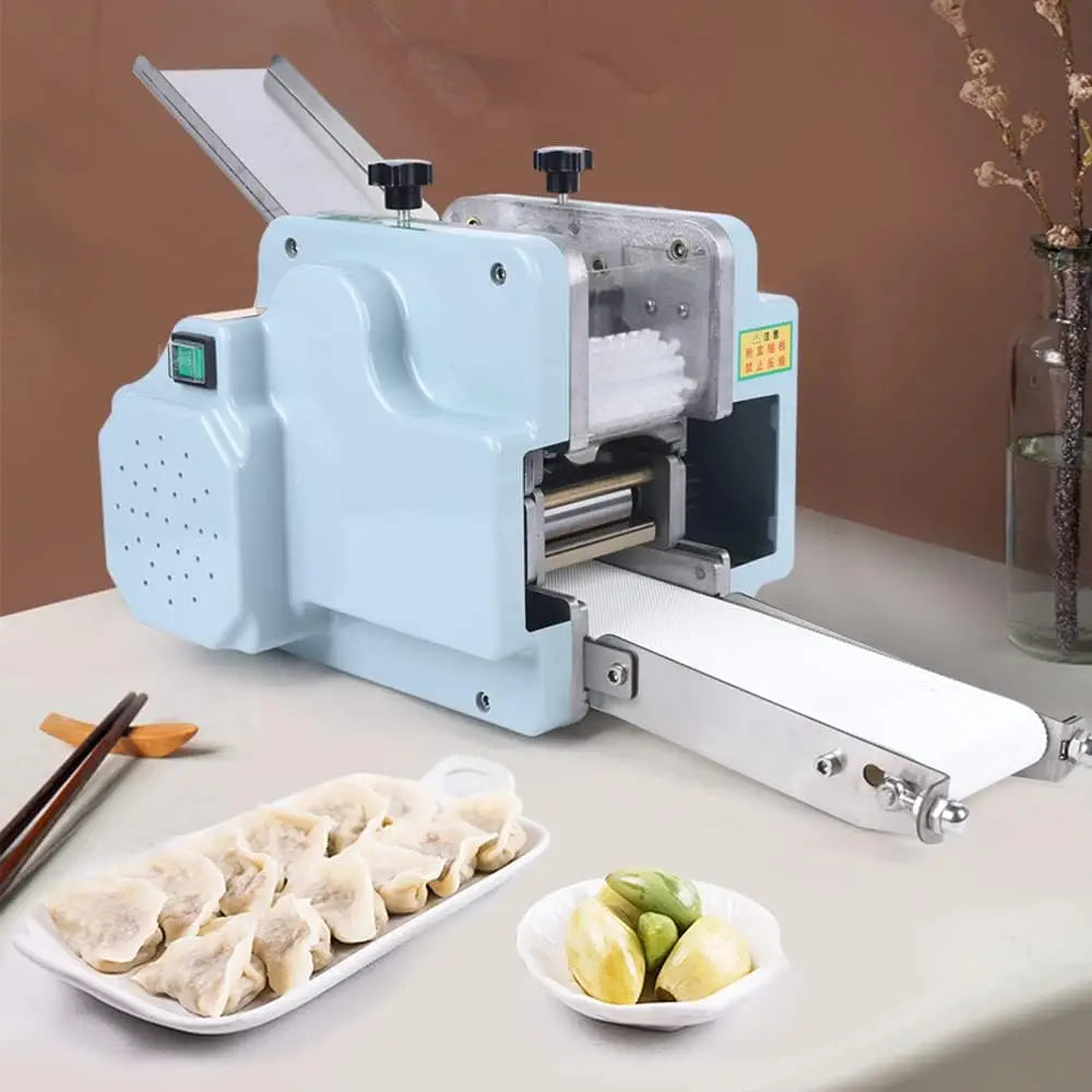 140W Commercial Electric Dumpling Skin Maker Wonton Dough Maker for Kitchen Noodle Shops Breakfast Shops Street Snack Shops - TrendForce25