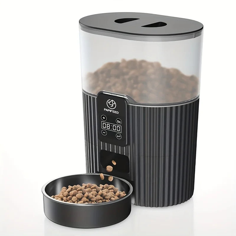 PAPIFEED cat automatic feeder dog fixed feeding machine cat food dog food wifi remote smart cat pet food dispenser - TrendForce25