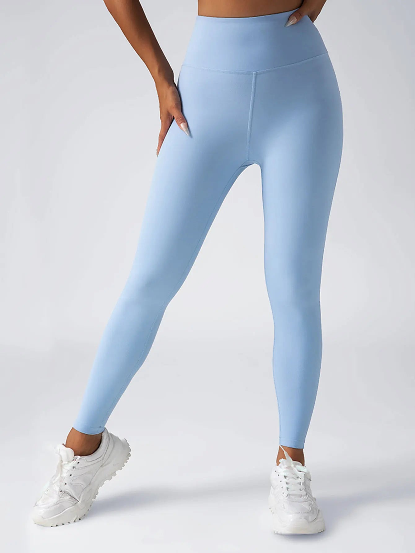 US Local Women's High Waist Yoga Pants Leggings With Pockets,High Waist Tummy Control Non-See Through Workout Pants - TrendForce25