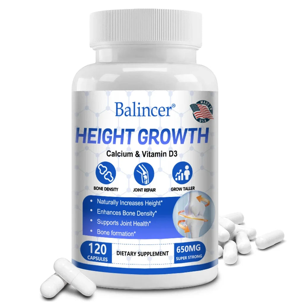 Bone Growth - Growth Supplement for Adults and Children - Grow Taller, Increase Bone Density, Reduce Bone Loss, Osteoporosis - TrendForce25