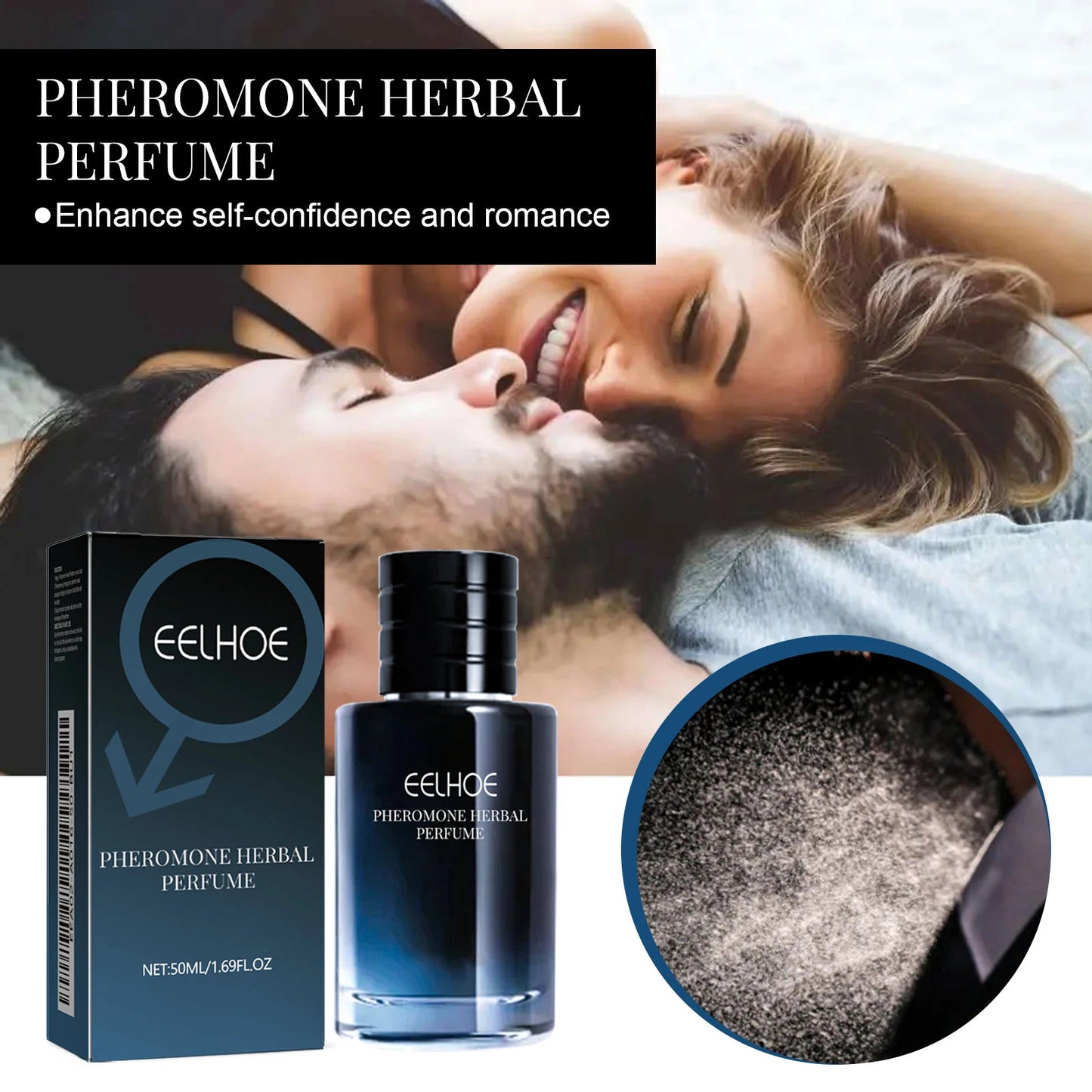 50ml Flirting Perfume Pheromone Sexually Stimulating Fragrance Oil Fresh Light And Long-lasting Fragrance Sexy Products