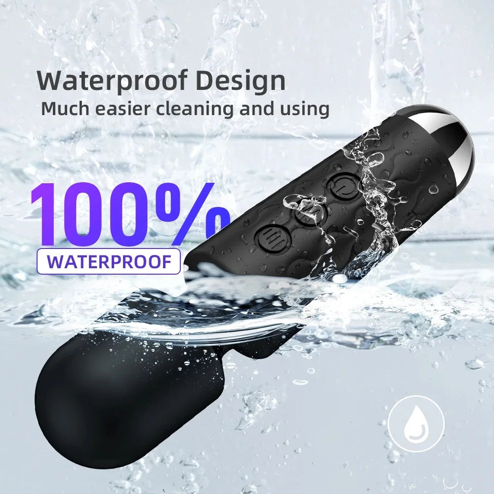 Portable Electric Massage Stick with 8 Adjustable 20 Modes, Suitable for The Back/Neck/Legs/Waist, Relieving Fatigue - TrendForce25