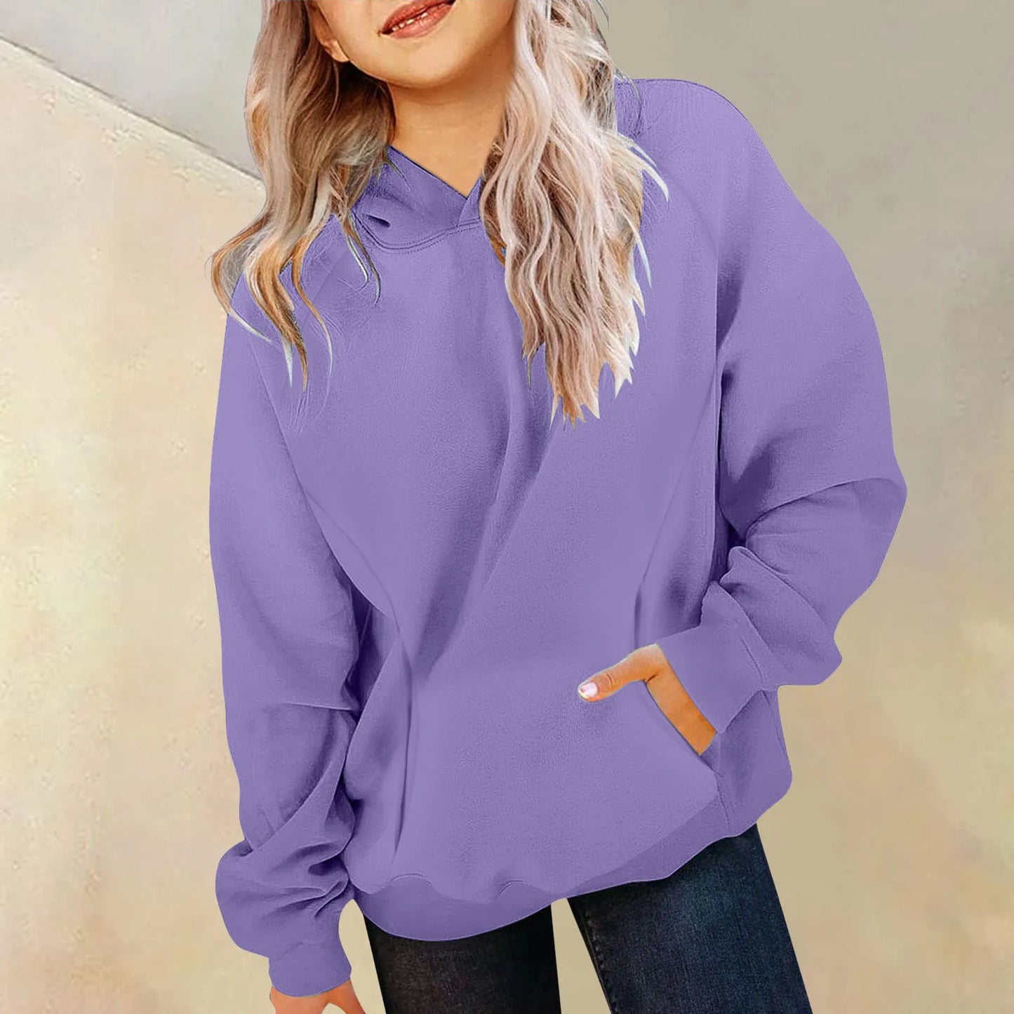 Jumper Youth Hoodies For Teen Girls Trendy Preppy Tween Girls Hooded Sweatshirt Long Sleeve Shirts Youth Cute 4t Hoodies Girl
