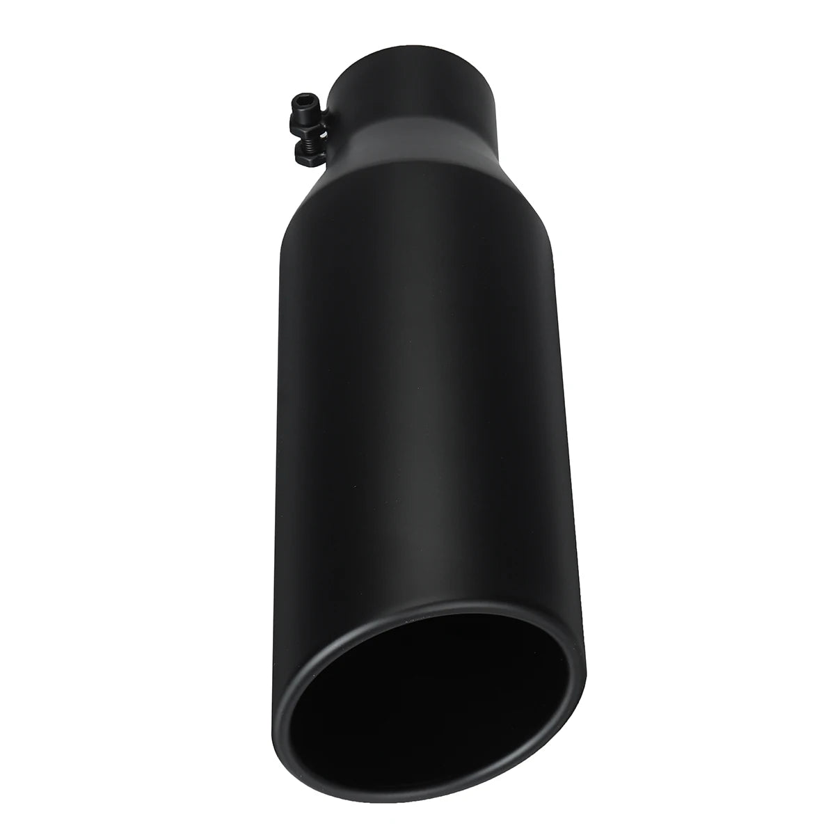 Universal Car Straight Exhaust Tip 2.5 Inch Inlet 4 Inch Outlet 12 Inch Length Stainless Steel Muffler Tip For Car Tailpipe