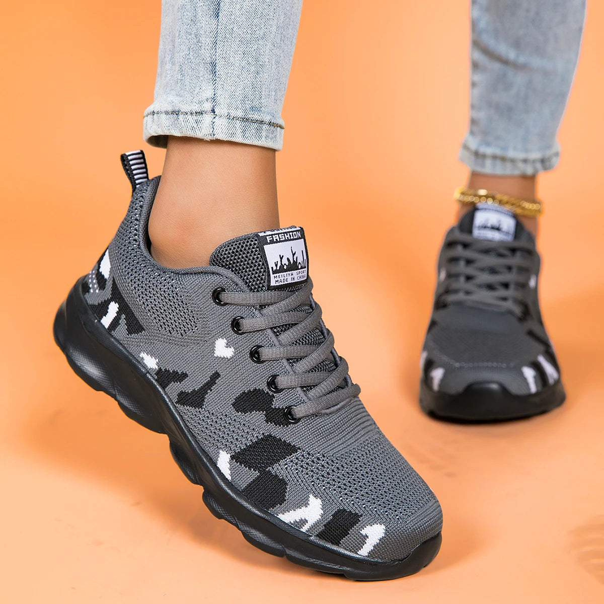 Sneakers for MAN Orthopedic Sneakers Walking Shoes for MAN, Lightweight Casual Tennis Sneakers Air Running Shoes Tennis Shoe - TrendForce25