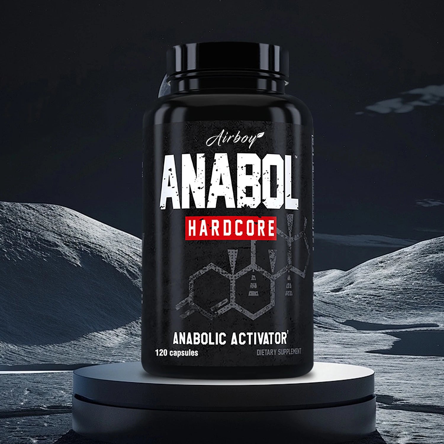 ANABOLIC - Men's Health Support Supplements - 120 Capsules - TrendForce25