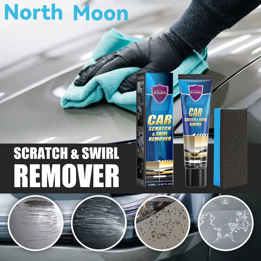 Rayhong 120ml Car Scratch Repair Kit Auto Body Paint Scratches Remove Polishing Wax Car Paint Scratch Cleaning Kit With Sponge - TrendForce25