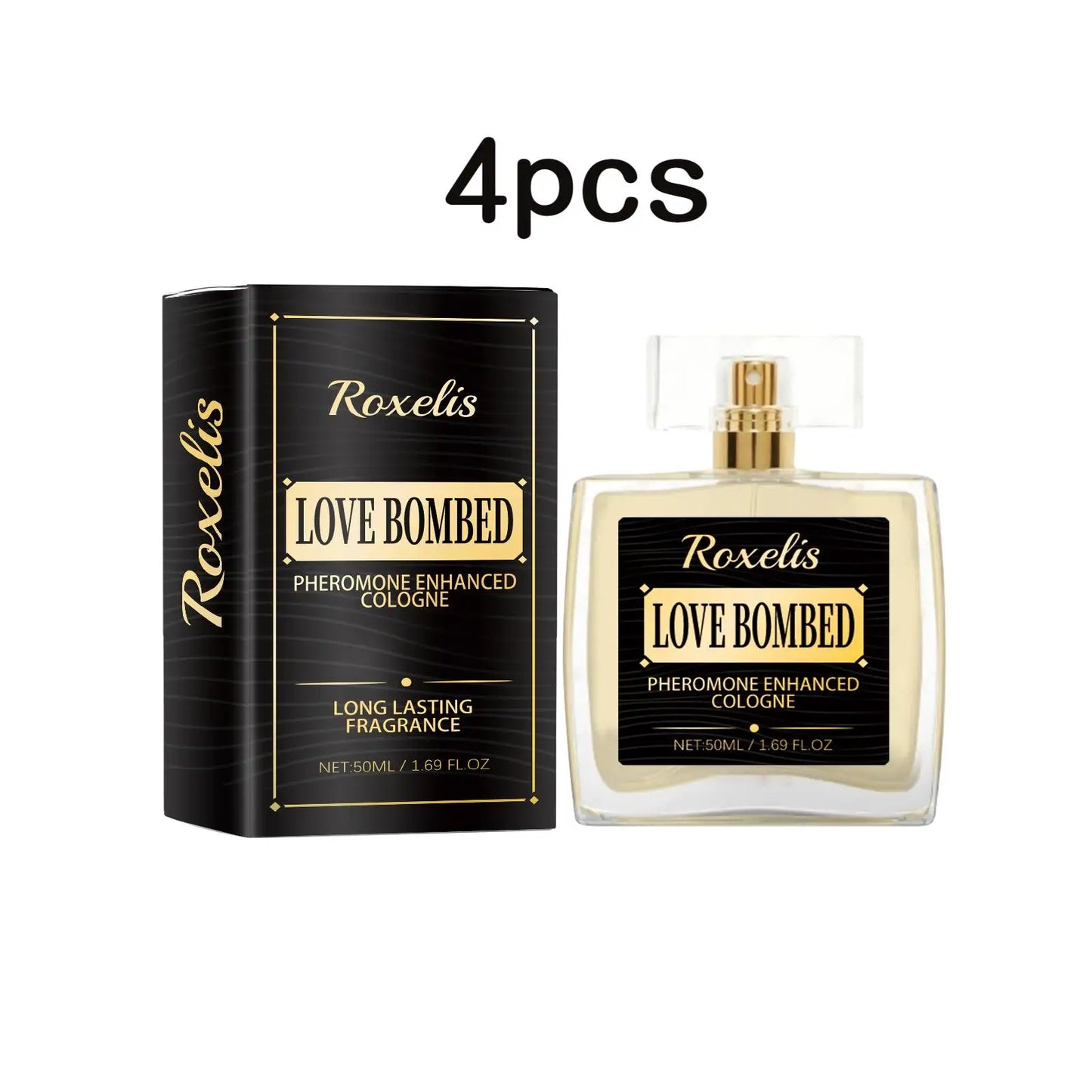 Roxelis 50ml Long Lasting Pheromone Cologne for Men Romantic Dating Fragrance Deodorant Mist - TrendForce25
