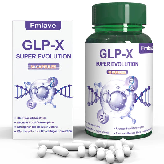 GLP-X Super Evolution, Metabolism & Appetite Support, 30 Capsules – Supports Digestion & Gut Health - TrendForce25