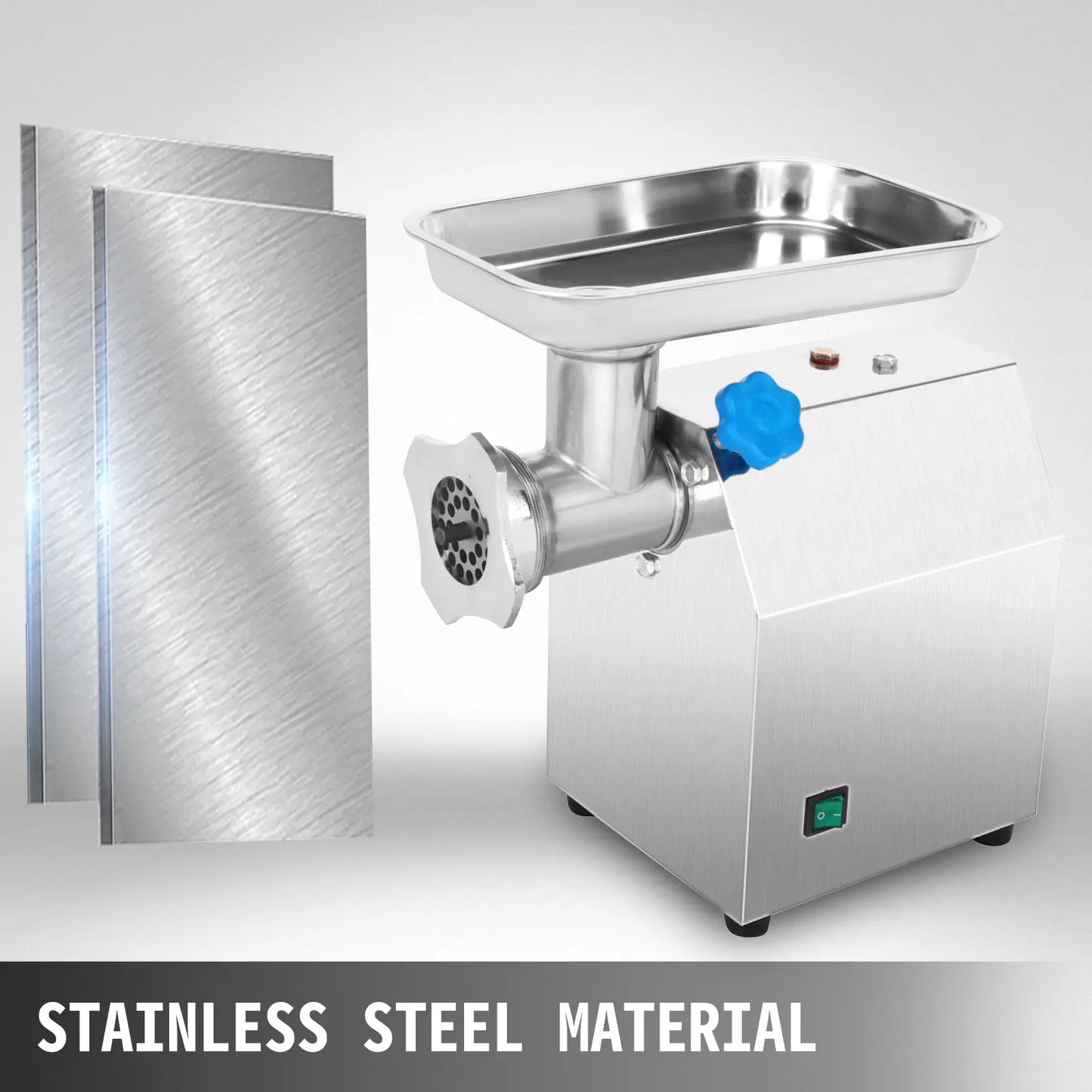 SucceBuy 250Kg/H Electric Meat Mincer Grinder Commercial Kitchen Chopper Food Processor Sausage Maker Machine Home Appliance - TrendForce25