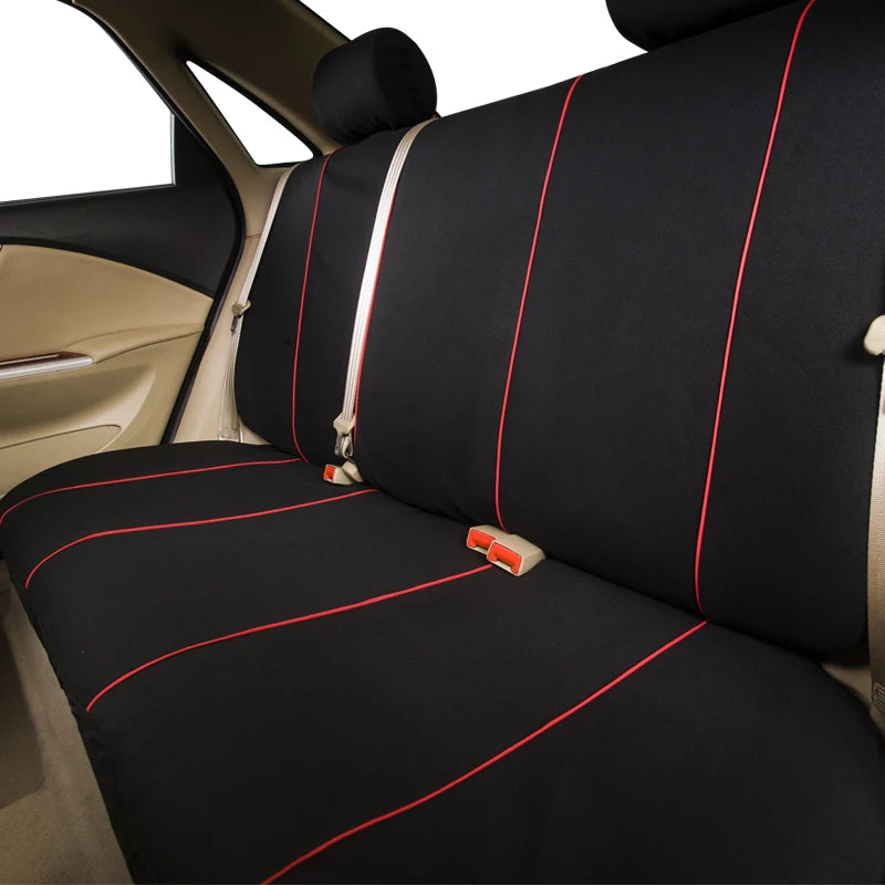 5PCS Car Seat Covers Set Universal Fit Most Car Covers Stain Resistant Fashion Seat Covers Protecting Seats - TrendForce25