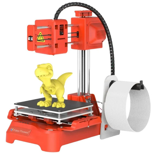 Easythreed K7 Mini 3D Printer Easy To Use One-click Print Mainboard With Magnetic Build Platform Desktop For Kids Beginner