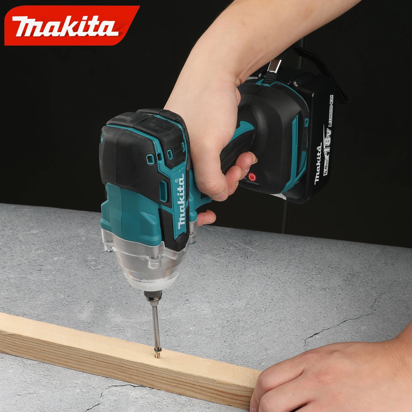 Makita DTW285 520N.M Impact Electric Wrench Brushless Wrench Cordless Tool Power Tools Rechargeable For Makita 18V Battery - TrendForce25