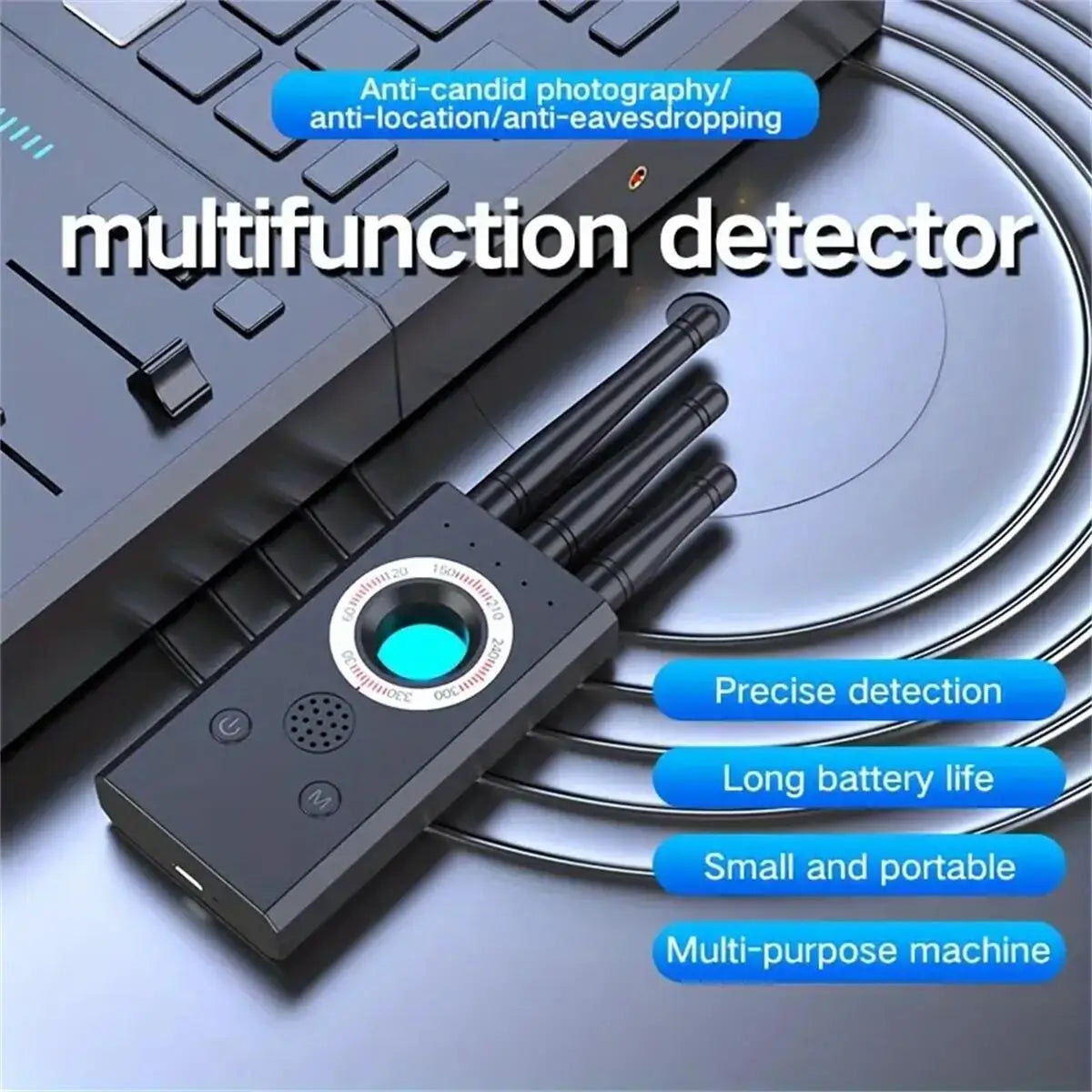 Hidden Camera Detectors Hidden Devices Detector Spy Camera Finder Hidden Camera Detector RF Signal Scanner Device Detector - TrendForce25