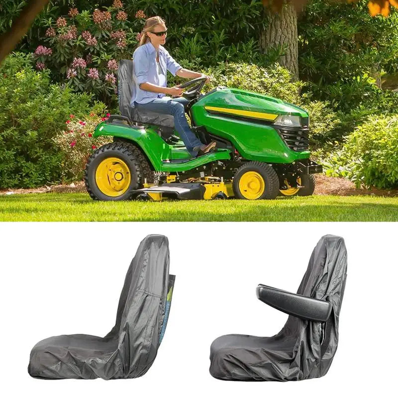 Lawn Mower Seat Cover Seat Cover For Tractor Seat Cover With Storage Pockets Seat Protective Tool For Lawn Mower Seat Tractor - TrendForce25