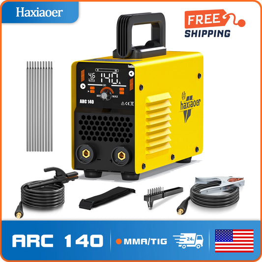 HAXIAOER ARC140 120A 110v portable professional welding machine automatically matches electrode diameter and welding thickness - TrendForce25