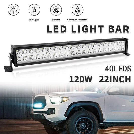LED Light Bar Work Light 78W 120W 156W Super Slim LED Bar for Tractor 4X4 Offroad 4WD ATV Truck 12V 24V - TrendForce25