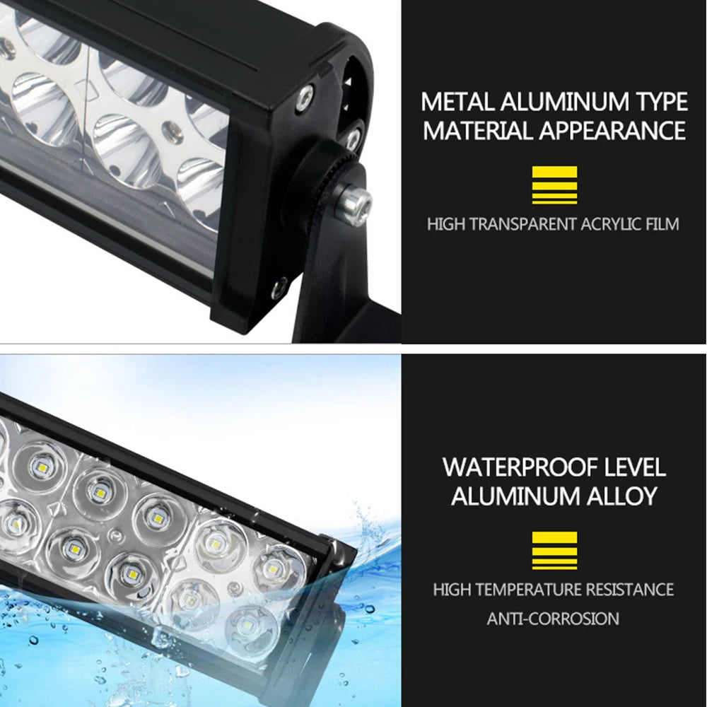 LED Light Bar Work Light 78W 120W 156W Super Slim LED Bar for Tractor 4X4 Offroad 4WD ATV Truck 12V 24V - TrendForce25