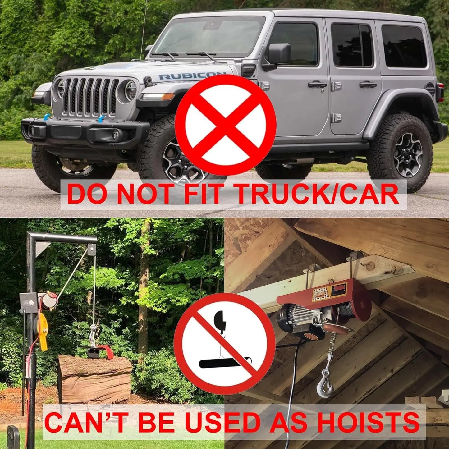 12V Electric Winch, 13500 Load Capacity Synthetic Rope Towing Winches for Jeep Truck SUV,with Wired Handle and Wireless Remote - TrendForce25