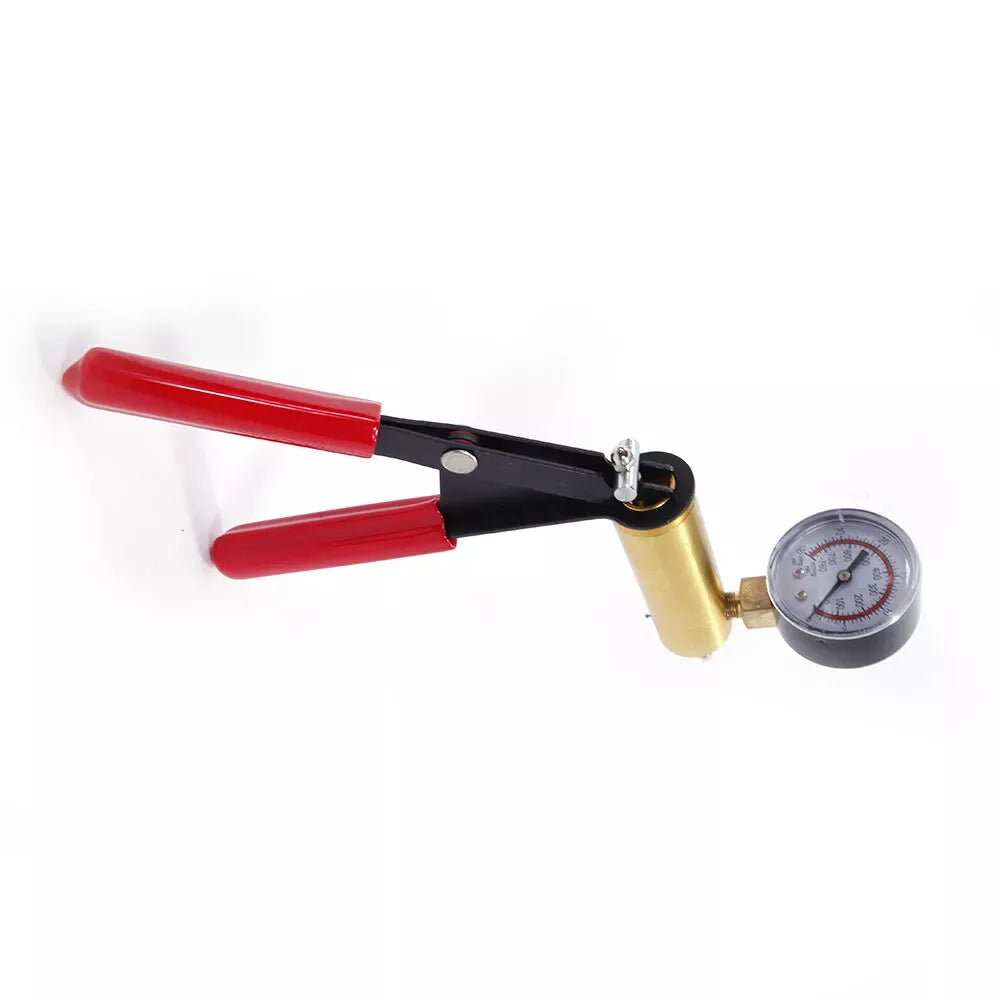 Manual Brake Bleeder Vacuum Pump Kit Automotive Fluid Tester with Gauge Adapters Test Tools Kit for Car Truck Van