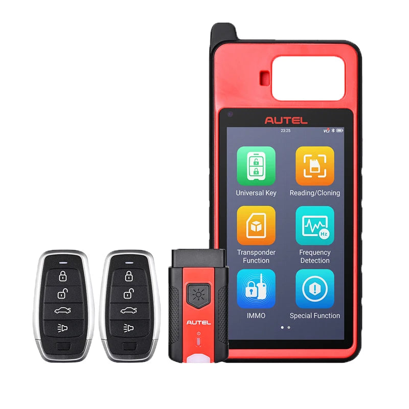 Autel MaxiIM KM100 Key Fob Programming Immobilizer Tool 2PCS Autel IKEY for 60s Key Generation OBD IMMO Key Learning on 99% Car - TrendForce25