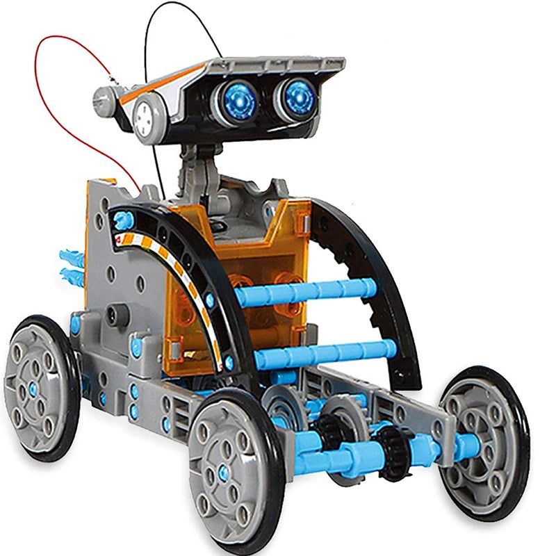 12 In 1 Science Experiment Solar Robot Toy STEM Toy Kits Education Robot Programming Experiment Outdoor Toys Children's Day Gift