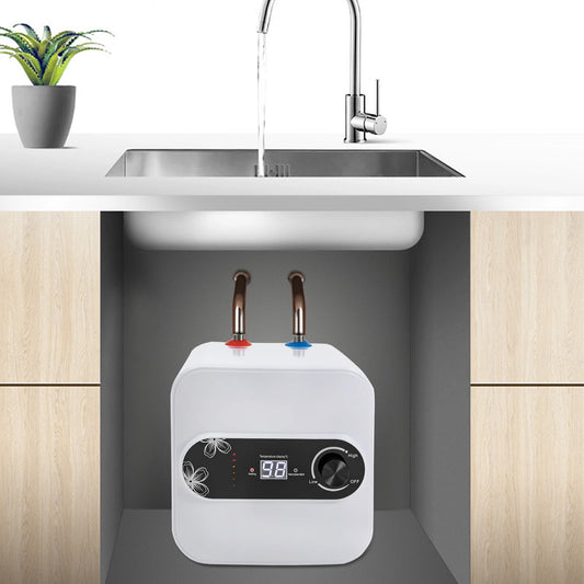110V 2.1 Gallons 1.5KW Instant Point of Use Hot Water Heater Electric Water Heater for Rv Trailer Bathroom Kitchen Under Sink