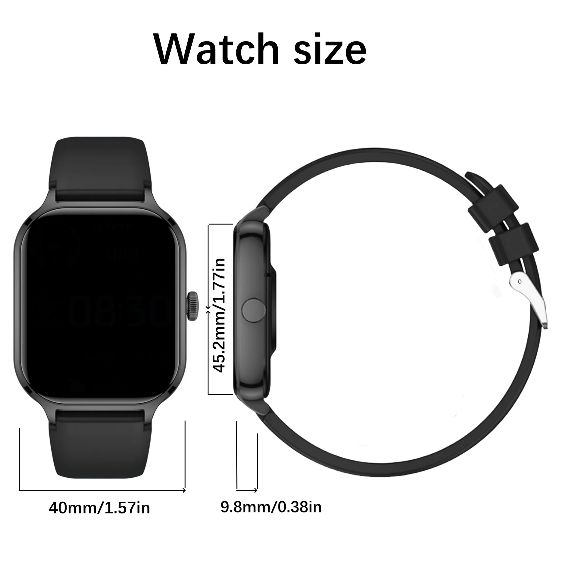 Smart watch, wireless calling/dial, multi-Sport mode, information reminder, Various APP Reminders,for iPhone/Andriod - TrendForce25