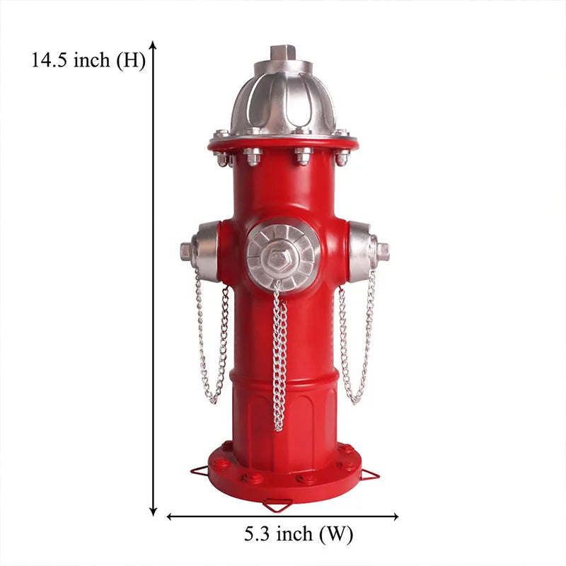 Dog fire hydrant urinal column, puppy urinal training column, garden lawn decoration, firefighter men's gift