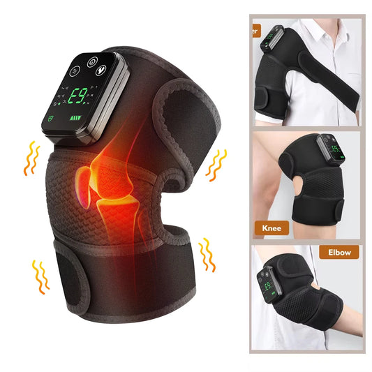 Adjustable Heating Vibration Shoulder Brace Support, Electric Heating Pad for Shoulder, Left and Right Shoulder Massager Warming - TrendForce25