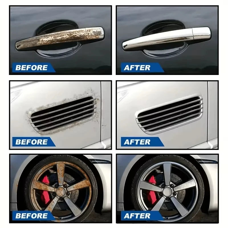 Multi Purpose Rust Remover Spray Metal Surface Chrome Paint Car Maintenance Iron Powder Cleaning Super Rust Remover Cleaner - TrendForce25
