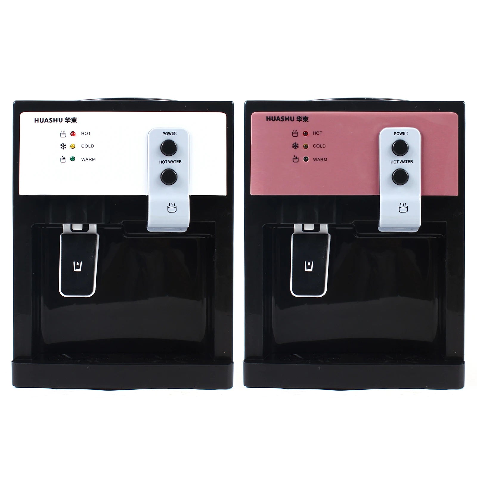 Countertop Water Dispenser Top Loading Water Cooler 5 Gallon Warm & Hot & Cold Freestanding Drinking Machine for Home Office - TrendForce25