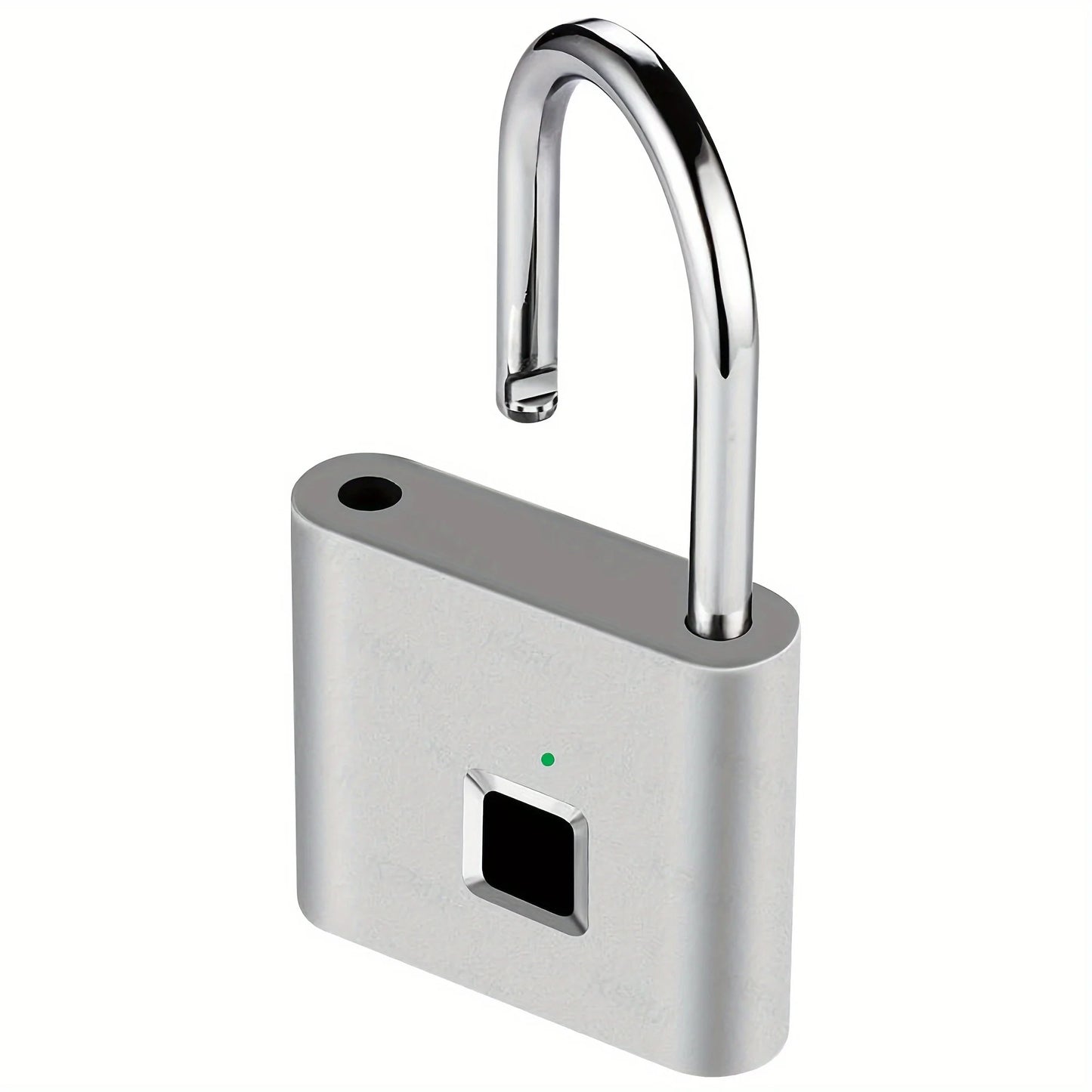 2 Pcs Perfect for Securing Suitcases and Luggage, Mini Smart Fingerprint Padlock, Anti-Theft Protection - TrendForce25