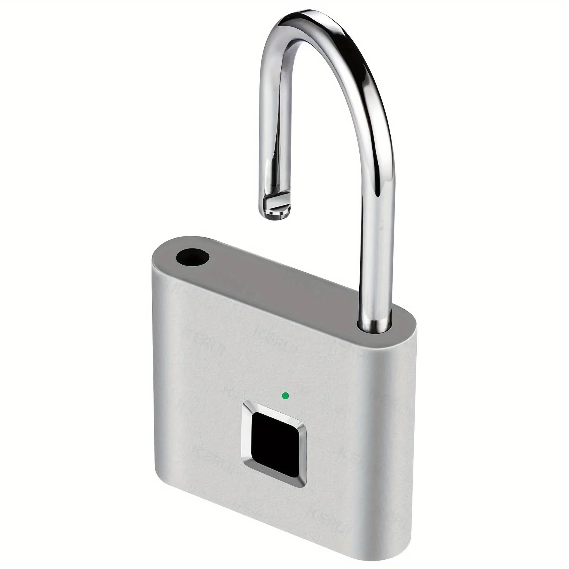 2 Pcs Perfect for Securing Suitcases and Luggage, Mini Smart Fingerprint Padlock, Anti-Theft Protection - TrendForce25