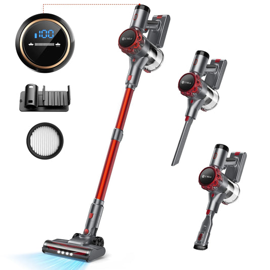 UMLO S3 Cordless Hardwood Floors Cleaner, Lightweight Vacuum Cleaners for Multi-Surface Cleaning with Smart Control System - TrendForce25