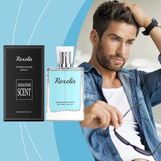 Roxelis 50ml Sandalwood Perfume Long Lasting Pheromone Cologne For Romantic Dating And Refreshing Atmosphere - TrendForce25