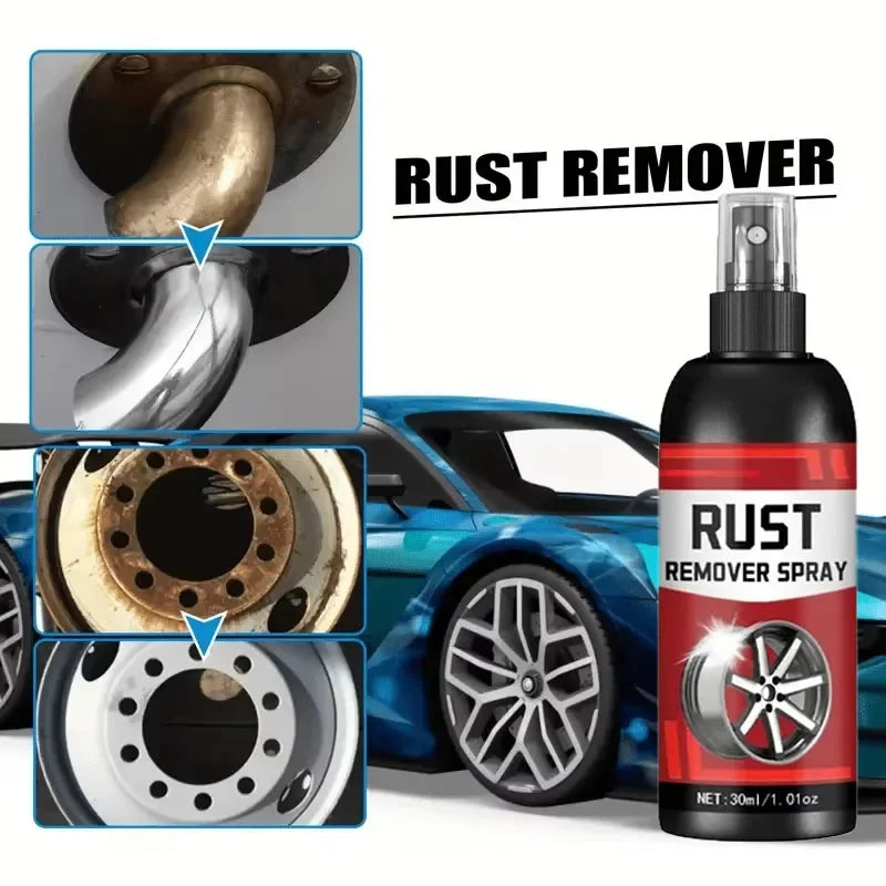 Multi Purpose Rust Remover Spray Metal Surface Chrome Paint Car Maintenance Iron Powder Cleaning Super Rust Remover Cleaner - TrendForce25