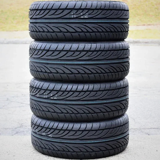 Set of 4 Hena All Season Passenger Car Performance Radial Tires - 235/45R17 235/45ZR17 235/45/17 235/45-17 97W Load RangeXL4-Ply - TrendForce25